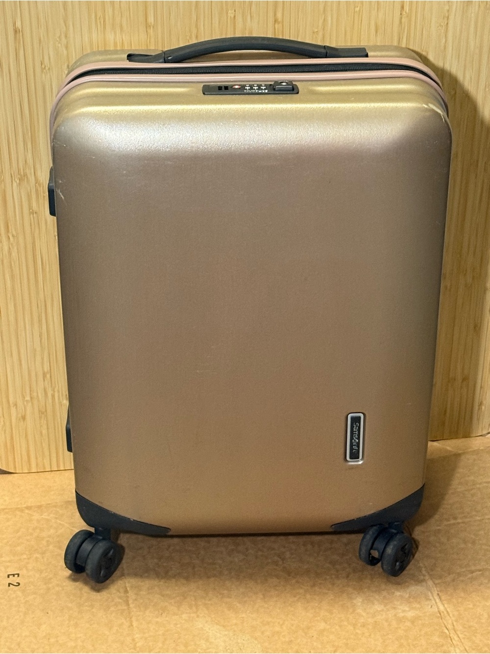 Samsonite Novaire Carry-On Spinner Suitcase (in Rose Gold)
